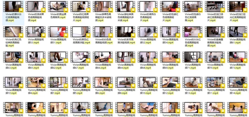 细高跟丝足视频——艺术写真资源合集-格格图